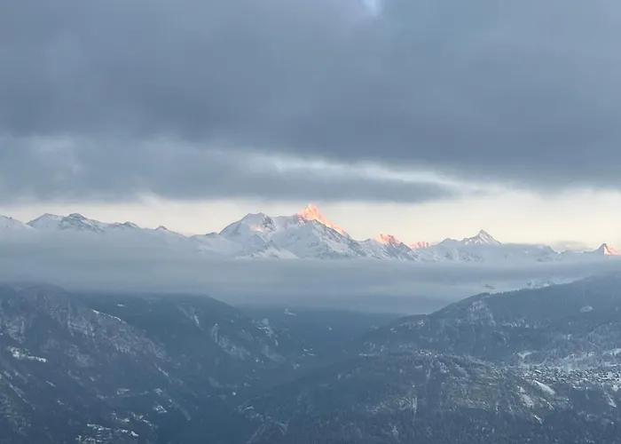 Bel Centre Montana, 5 Min Des Pistes, Vue Alpine * Crans-Montana